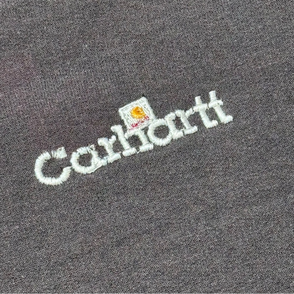 Vintage Carhartt Men’s Crewneck Sweatshirt Size 4XL Black - Picture 5 of 7